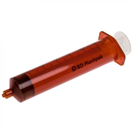 Strzykawka do pomp BD 50ml Luer Lock bursztynowa