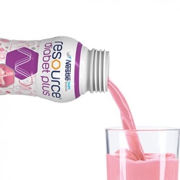 RESOURCE DIABET PLUS truskawka 4 x 200 ml