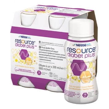 RESOURCE DIABET PLUS wanilia 24 x 200 ml