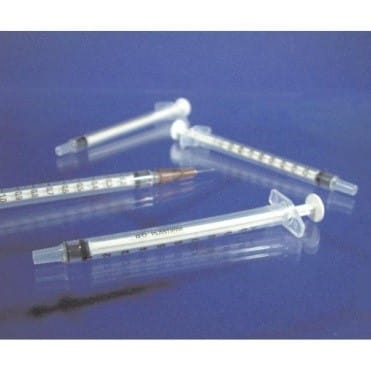 Strzykawka 1ml a'100 Luer Lock bez igły BECTON DICKINSON